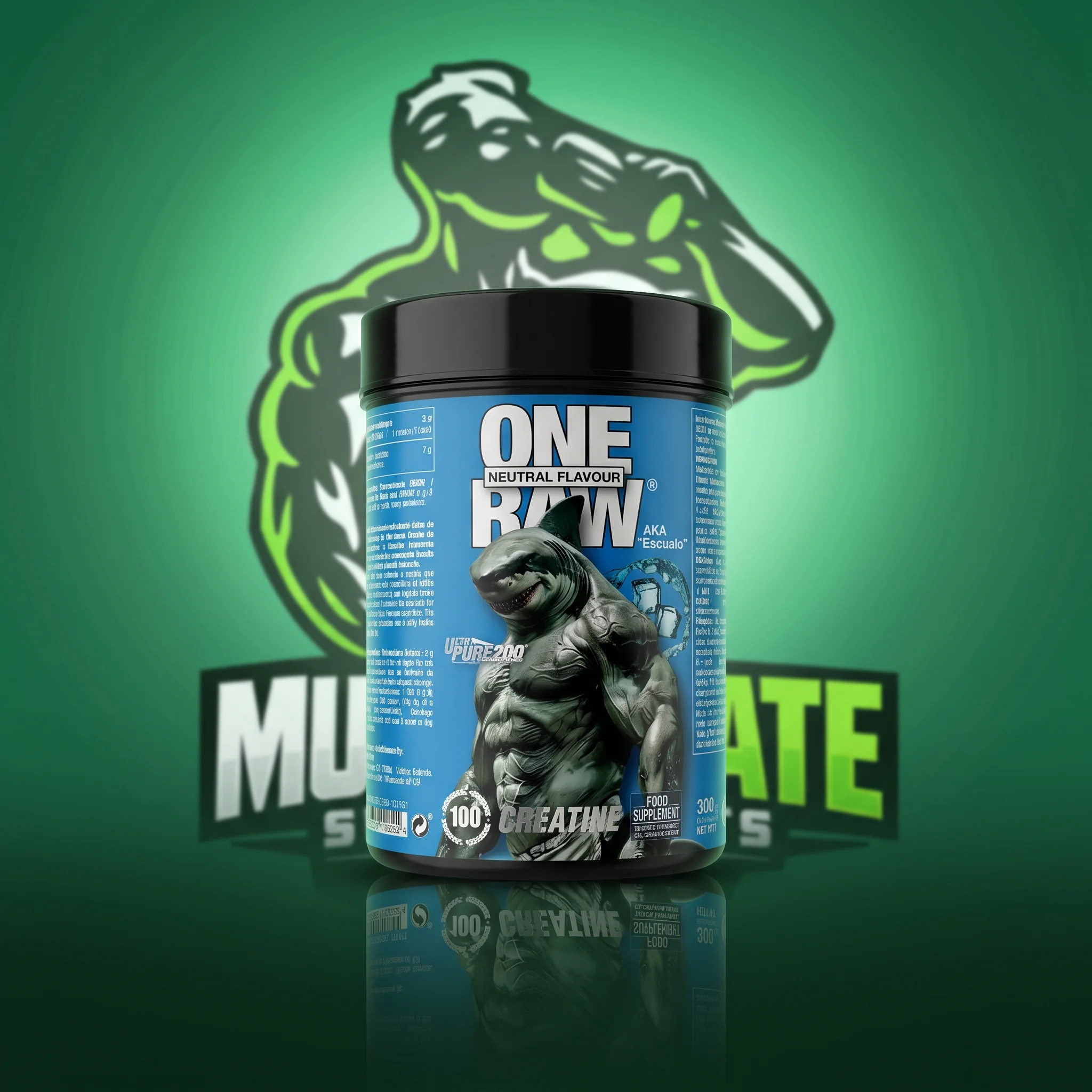Zoomad Labs One Raw Creatine (Creapure Quality) — زوماد لابس وان رو كرياتين 200 مش